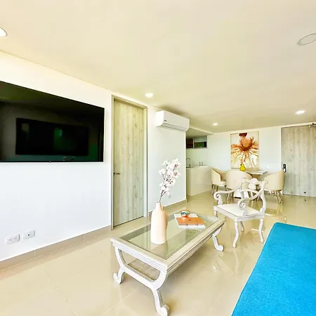 Ocean View-valentino! By Airport! Apartamento Cartagena